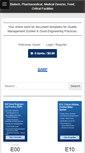 Mobile Screenshot of gmptemplates.com